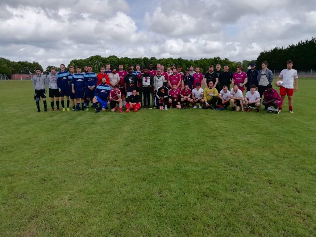 Thank you to all the people who turned to Johnson memorial thank you  to <a href="/BuzzGymSwindon/">Buzz Gym Swindon</a> <a href="/STARMedical_01/">Star Medical</a> <a href="/harpoon1202/">Harps</a>  and may more for all your donations it’s was. Much appreciated we managed to. Raise £470 
Also a big thank you to <a href="/SupermarineFC/">Swindon Supermarine</a> who let us  use the  back pitch