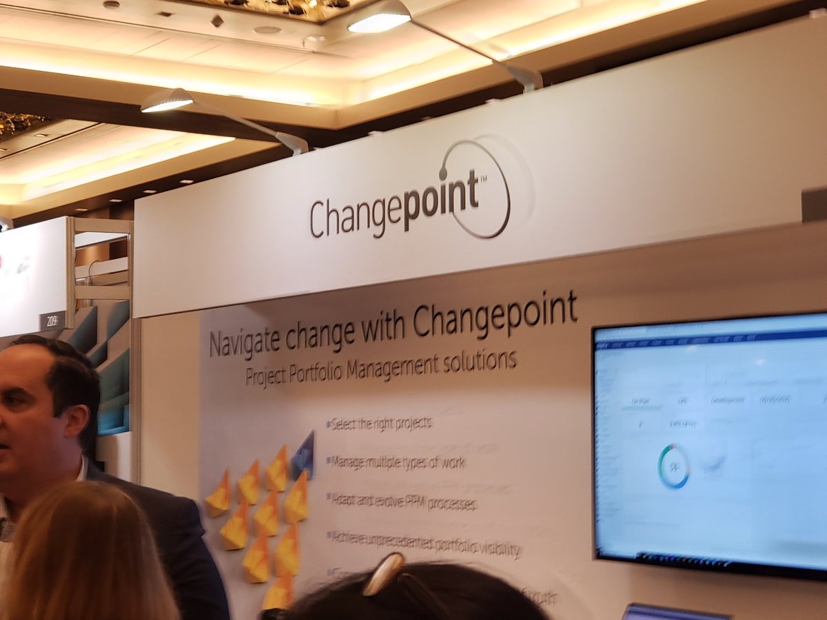 toddrohs's tweet photo. Great questions on PPM management today. Looking forward to the rest of the week. #gartnerppm #changepoint #PPM #daptiv https://t.co/1ZLpqxoB3q