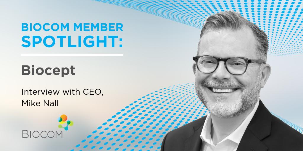 Biocom's tweet photo. We chat w/ Mike Nall, CEO of Biocept, about the company's trailblazing ways in the liquid biopsy space and the potential to impact tens of millions of lives worldwide for #cancer diagnosis in #BiocomMemberSpotlight. Interview: https://t.co/sVuQwucciL https://t.co/figHDE9lLV
