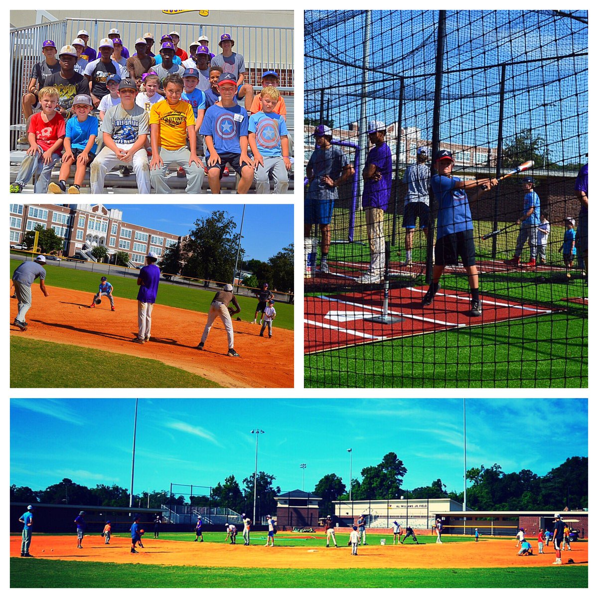 Enjoyed having our baseball youth camp today! Thankful for everyone’s hard work today! Go Musketeers! C.L.E.A.T.