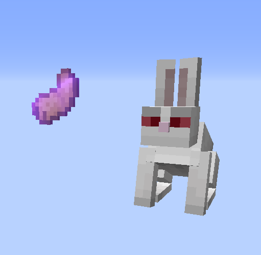 voodoobeard's tweet photo. New 1.14 data pack... "Killer Bunny"

Hopping out from the caves of Caerbannog, a terrible beast stalks the overworld…
Adds rare chance for a hostile rabbit variant to naturally spawn, dropping a Lucky Rabbit's Foot on death.

Download now at https://t.co/zpQUXy9xUp#killer_bunny https://t.co/T0iFVSbLCz