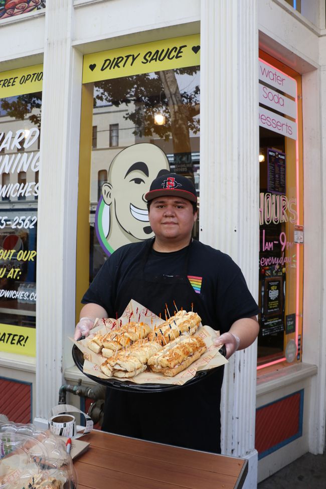 jameshills's tweet photo. Our Favorite Tastes from San Diego Taste of Gaslamp 2019 including @ikesplace! @GaslampQuarter #tasteofgaslamp #youstayhungrysd https://t.co/46UQ8HoUZI https://t.co/Nun8oNiLVv