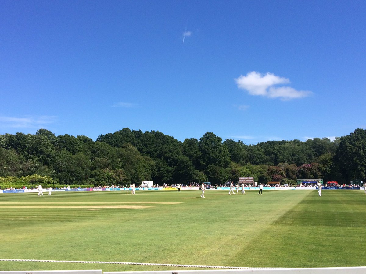 A well done to Dean and his <a href="/Hort_Sodexo/">Hort Services</a> team at the Nevill. The ground looked great in today’s sunshine for <a href="/KentCricket/">Kent Cricket</a> v <a href="/TrentBridge/">Nottinghamshire CCC</a>
