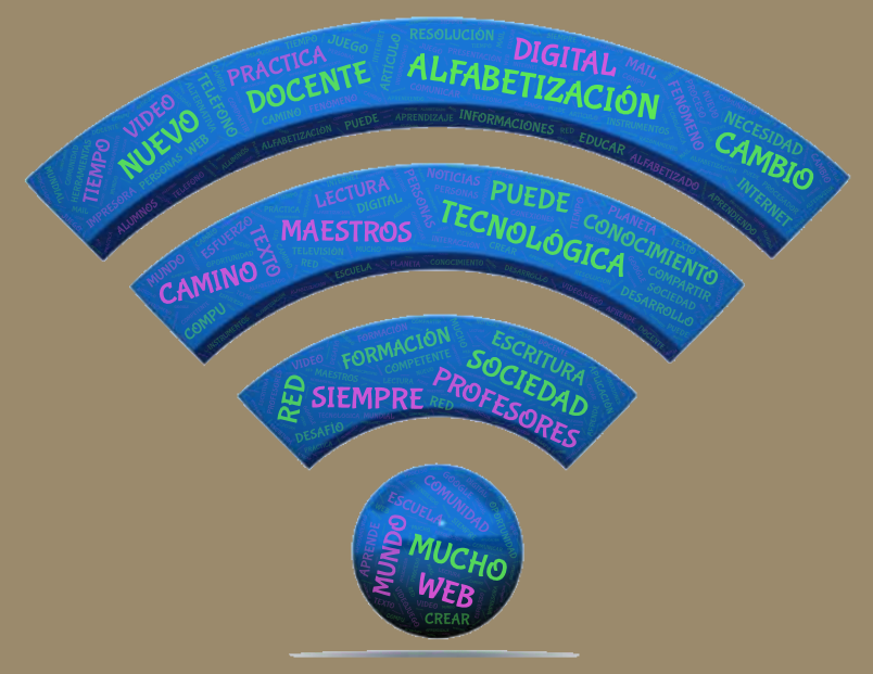 an_cajole's tweet photo. Los profesores y maestros frente a la alfabetización tecnológica #TICPEE19 #nubesdepalabras @verarex https://t.co/0yx0zCvlQh
