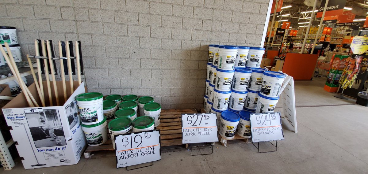 john_klippel's tweet photo. @maryanne_stl @HomeDepot4287 @KeithGracie4 @JasonArigoni Driveway sealer packed and ready! https://t.co/M7JNU9kyZz