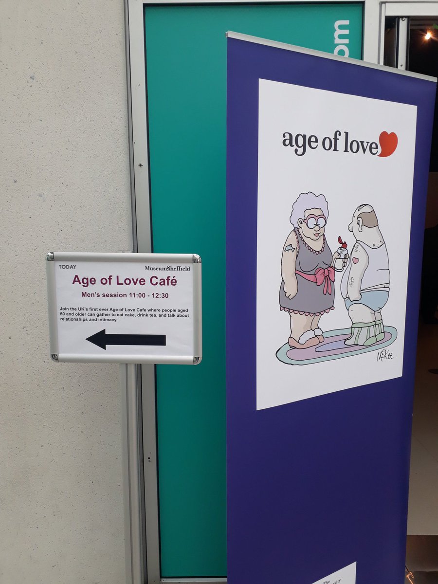 FionaFMW's tweet photo. Sharon hinchliff and Pete McKee exhibition on love age and relationship. Pop into sheffield millennium gallery. #milleniumgalleries. @ShefSNM https://t.co/9Y3olZM1lu
