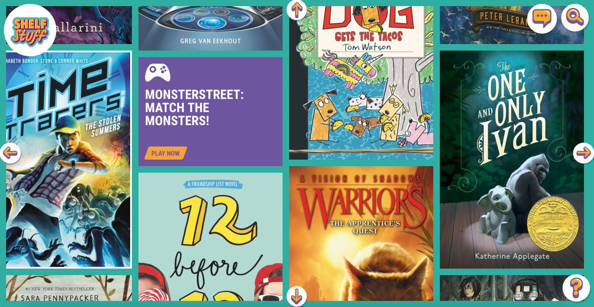 Educators, have you explored Shelf Stuff? It's a great resource for young readers—there are fun quizzes, book recommendations, and even a chance to win free books this summer. shelfstuff.com/book-shelf #mglit #summerreading