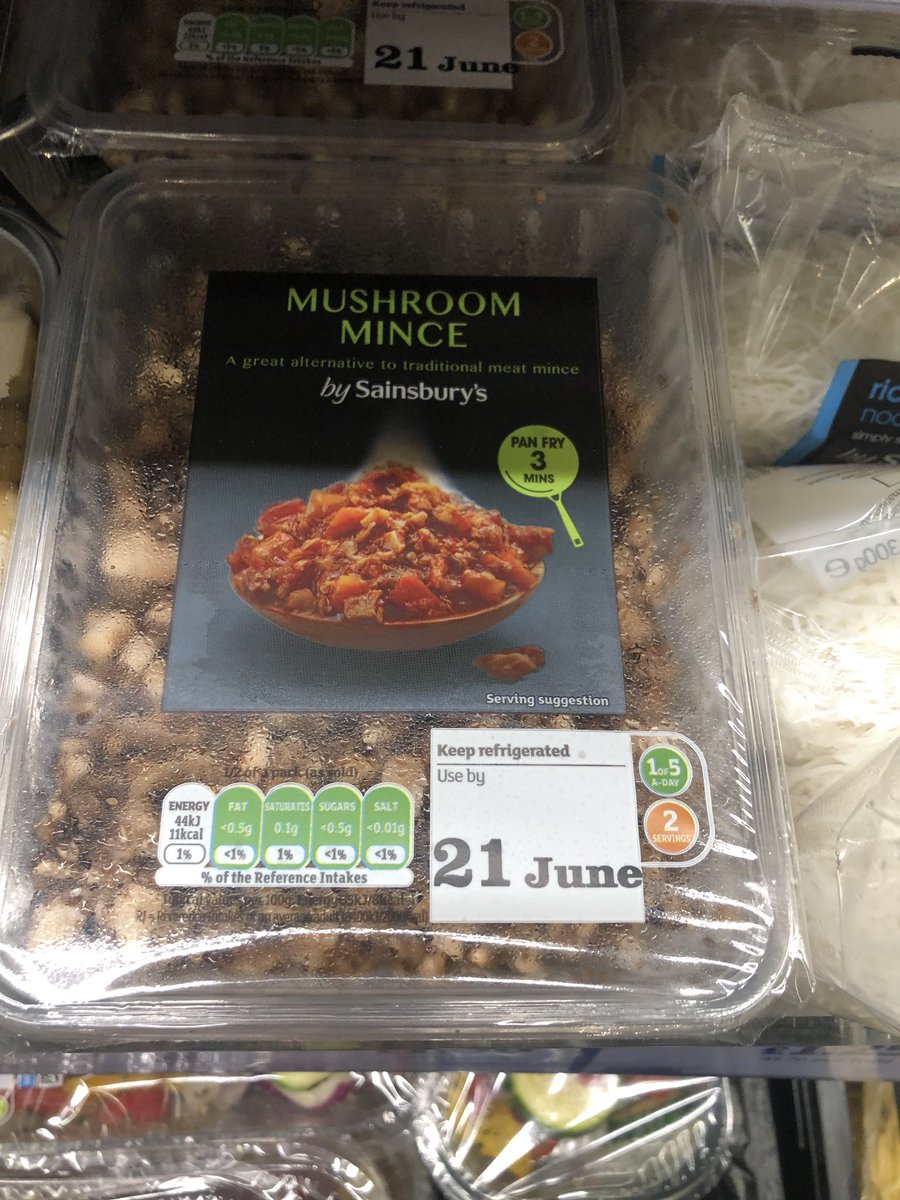 If you want to eat Mushroom ‘mince’ aka chopped up mushroom.
Cut them up your bloody self. 
Supermarkets selling unnecessary plastic covered products and labelling with meat adjectives Like this should be ashamed of themselves!