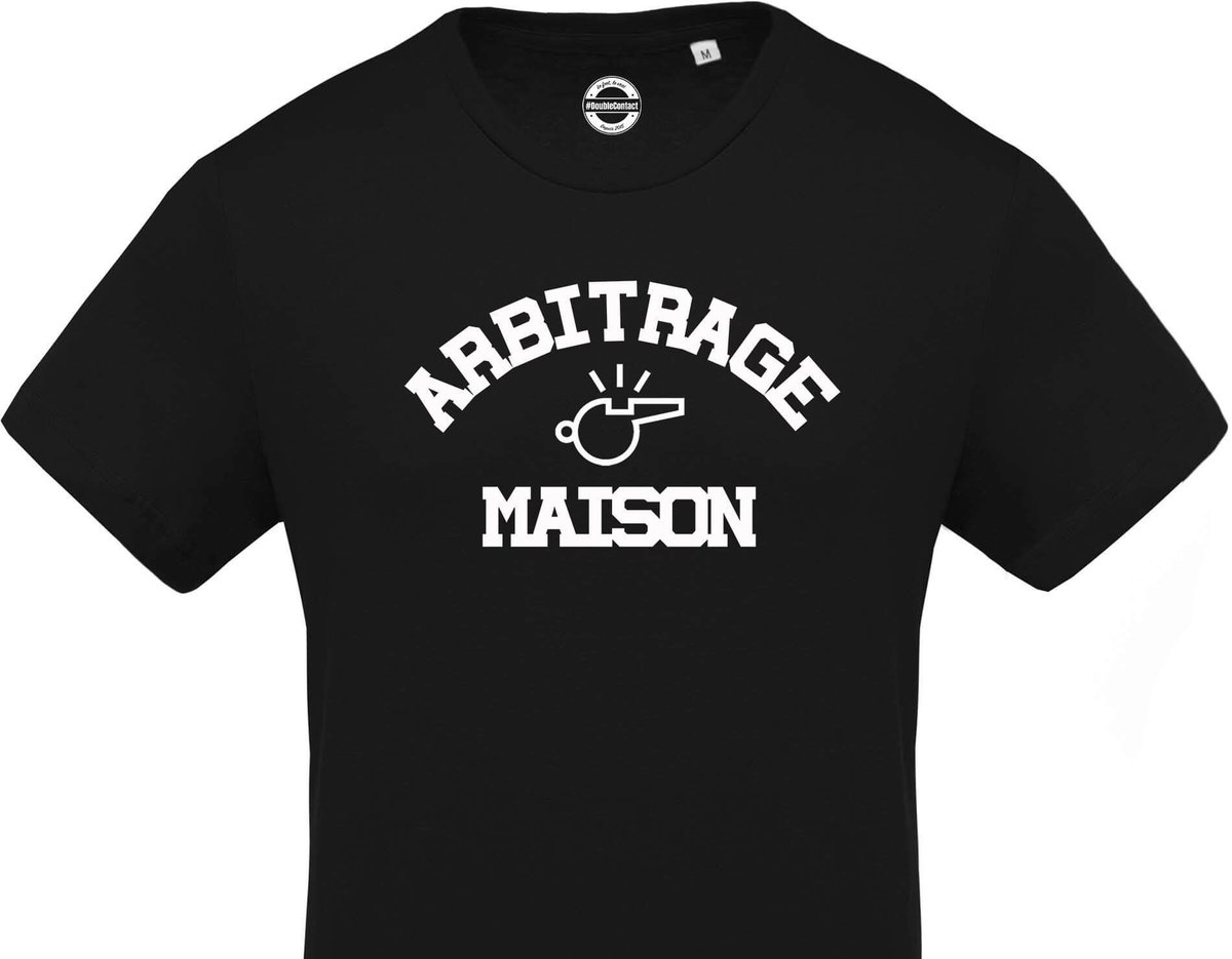 On pose ça la ...
T-shirt dispo ici : doublecontact.fr
#FRANIG #AribtrageMaison #FIFAWFC2019 #FieresDetreBleues #FRANCE #Arbitre