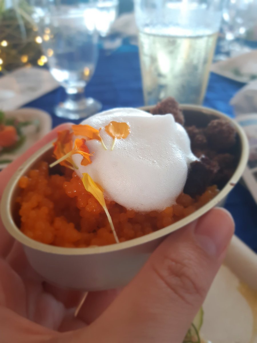 Excel_College's tweet photo. The food at Friday night's #BCSeafoodFest Gala Dinner was delicious! Make sure to mark it on your calendar for next year, it sells out quickly! #bcseafood #BCSeafoodExpo #vancouverisland  #BCShellfish @BC_Shellfish https://t.co/A2Bwr9R7KK