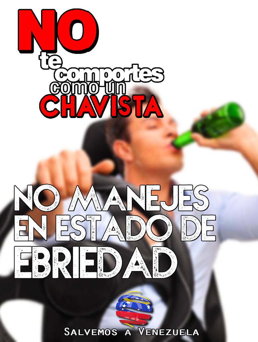 Armagedom8D's tweet photo. @SOMOSRIOCRECID @noticias24 @UNoticias @MaestraTuitera @dcabellor @neljulger @juandiaz50 @RalitoDigital_ @Zikdalth_13 @lubrio #Venezuela Excelente campaña de concientización social
NO TE COMPORTES COMO UN CHAVISTA
#YoGanoConTves #CopaYPremiosXTVES #chavismo #CHAVISTA  #Caracas #Barcelona #Miranda #Carabobo #Aragua #Lara #BonoPuebloIndependiente #CopaAméricaXTVES https://t.co/AR5utzjBew