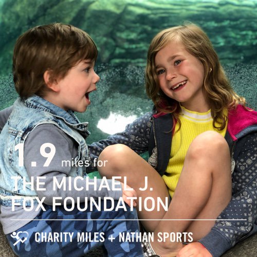 1.9 <a href="/CharityMiles/">Charity Miles</a> for <a href="/MichaelJFoxOrg/">michaeljfox.org</a>.