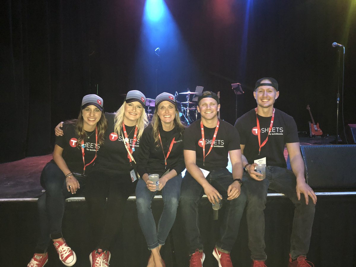 The opening act at the <a href="/neatcompany/">The Neat Company</a> party (not really!!) #snh19 <a href="/tsheets/">TSheets is now QuickBooks Time</a>