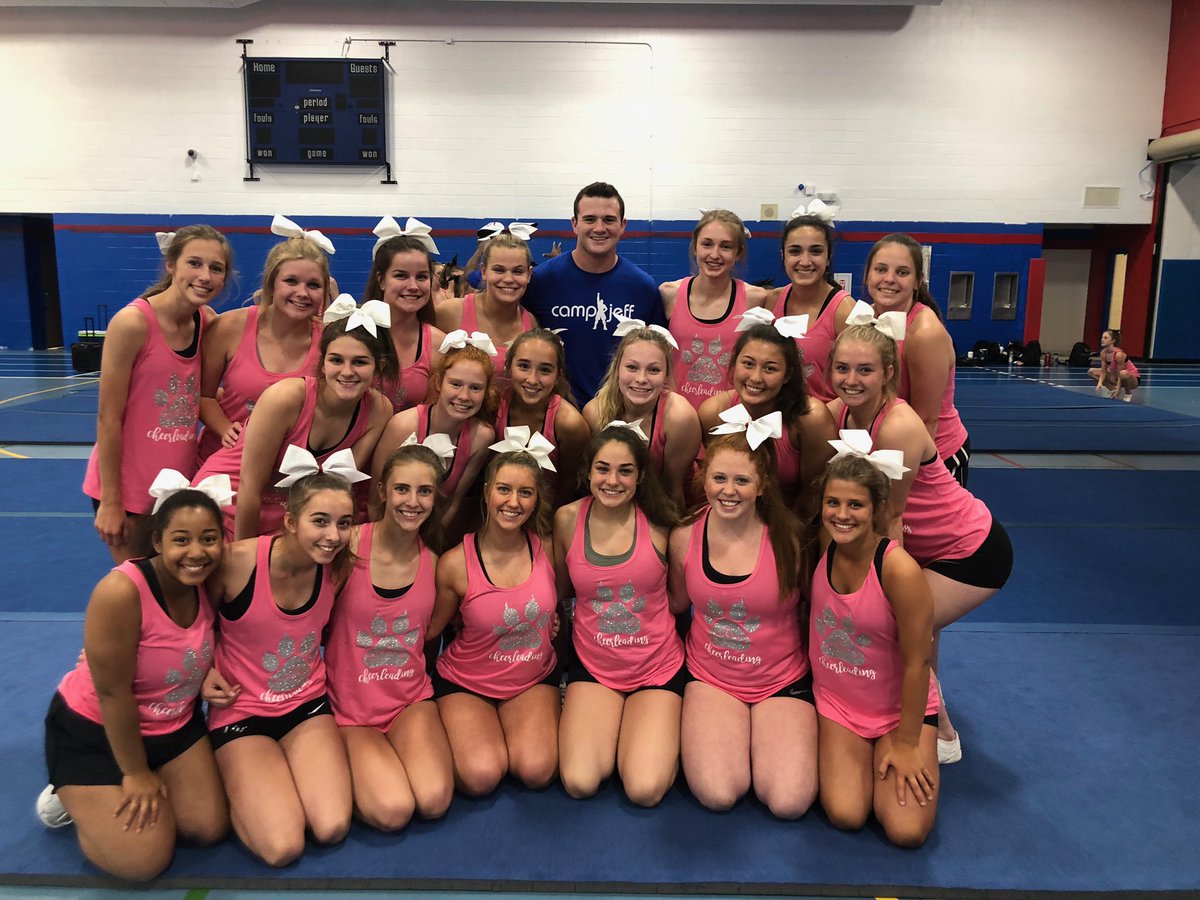 prvarsitycheer's tweet photo. So much fun at Camp Jeff today! Thank you @DCvarsitycheer for hosting and @Camp_Jeff_  for the awesome coaches! https://t.co/gAXxYLDb5d