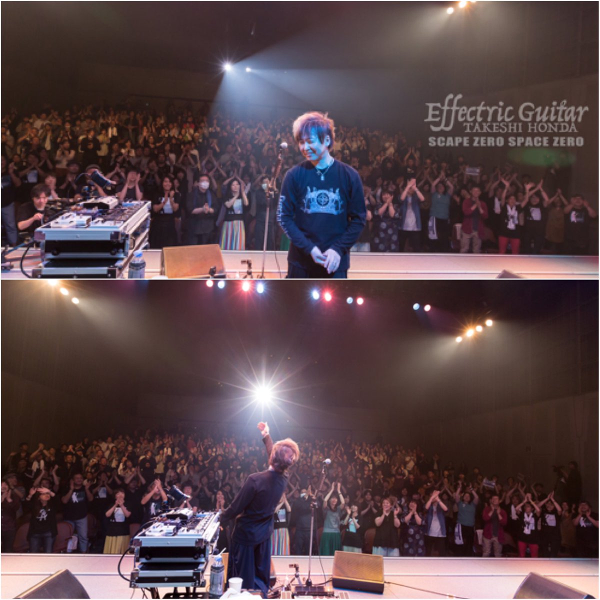 EFG_crew's tweet photo. 2019年6月15日
#こくみん共済coopホール
(#全労済ホール)#スペースゼロ
#EffectricGuitar #scapeZERO
初の #ホールライブ‼️
初の #バンドスタイル‼️
✨#満員御礼✨
ありがとうございました❁( ᵕᴗᵕ )
写真は最後の #本田毅
ホッとしてます。
そして大入袋㊗️
また沢山の方に観て頂けますように… https://t.co/bPMVt3aYa2