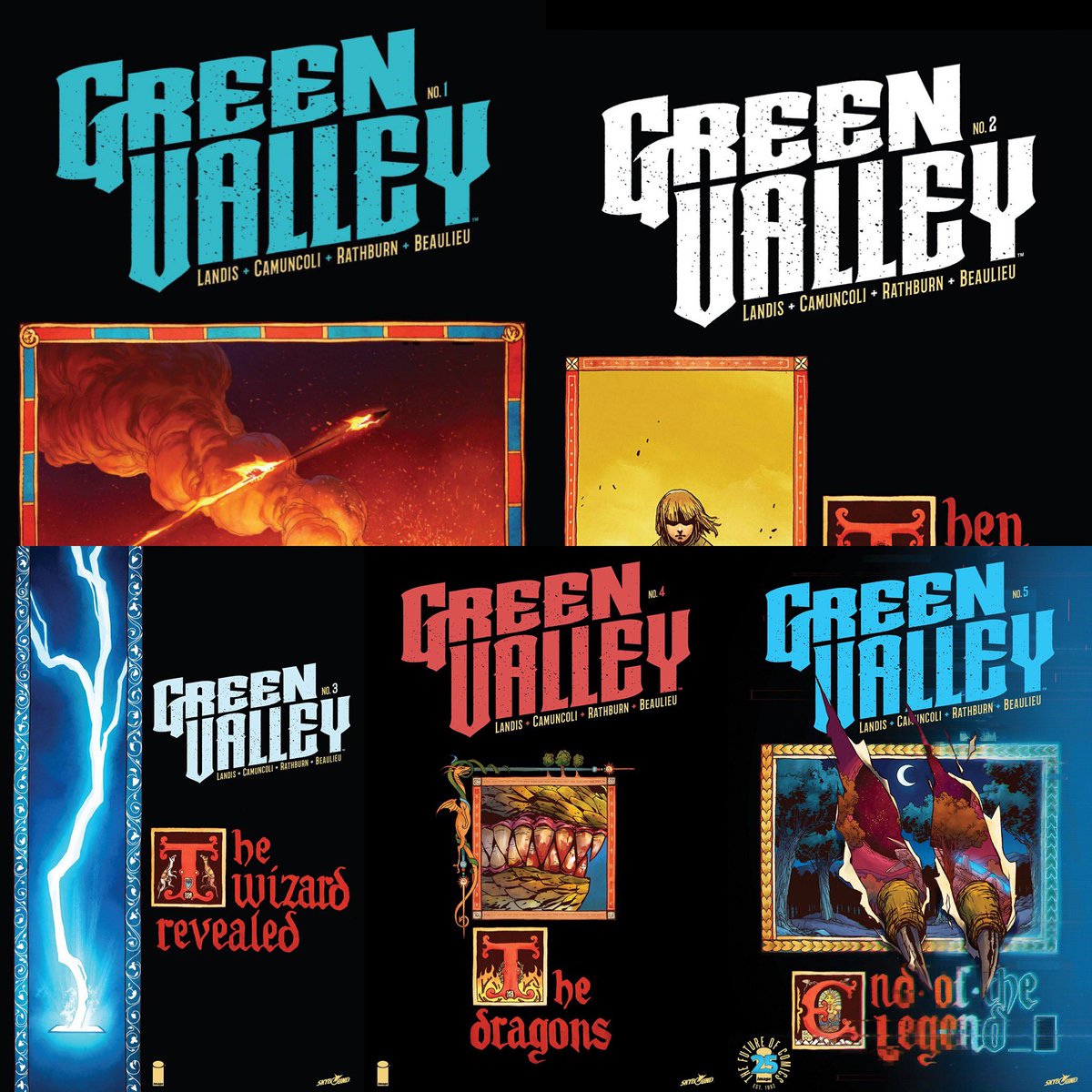 MDReviewCast's tweet photo. We would love to extend an invite to @ImageComics @Skybound @cliff_rathburn #MaxLandis  and #JeanFranciosBeaulieu this Sunday at 4pm Pacific as we talk #GreenValley1-5 which will be on https://t.co/FYD9Hf0zIw #comicart #comicreview #comicbooks #tradepaperbacks #comicbookart https://t.co/tnSynlt2Cx