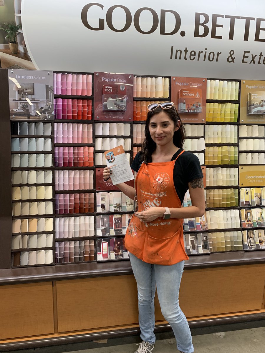 Thank you Denise for keeping our shelves full which is great for our customers!