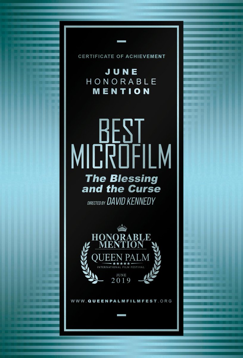 BlessingTheFilm's tweet photo. And another! @BlessingTheFilm has been named an #OfficialSelection & #BestMicrofilm #Finalist #HonorableMention for the @QueenPalmFest! #Grateful @LCandTheFlood @CindyWathen @RadiatorMedia @BlendMoreMag #Film #FilmFestival #DocShort #RootStomp #Music #Americana https://t.co/gHUk9gMpOZ