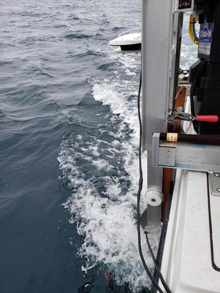 Out on the ocean testing some new things.