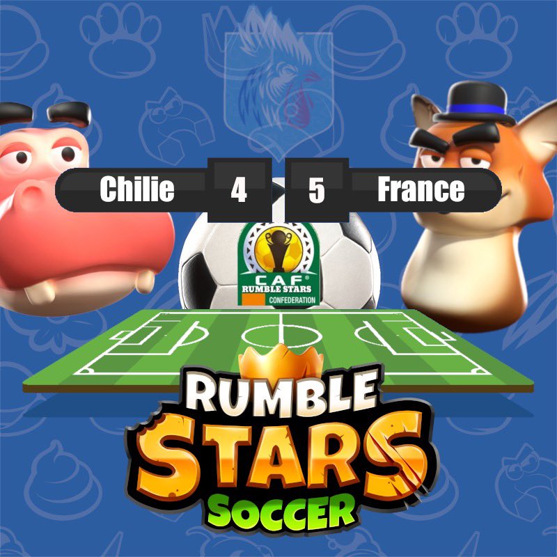 Nous gagnons notre Quart de Final 5-4 face au <a href="/SeleccionCL_RS/">Selección Chilena RS</a>  dans la <a href="/CConfederations/">Cup of the Confederations</a> très beau match de la part de @frd_valentin (badyCr7) et de <a href="/TontonHomerRS/">Tonton Homer</a>.

Go les demies 🇫🇷🇫🇷🇫🇷🇫🇷❤️