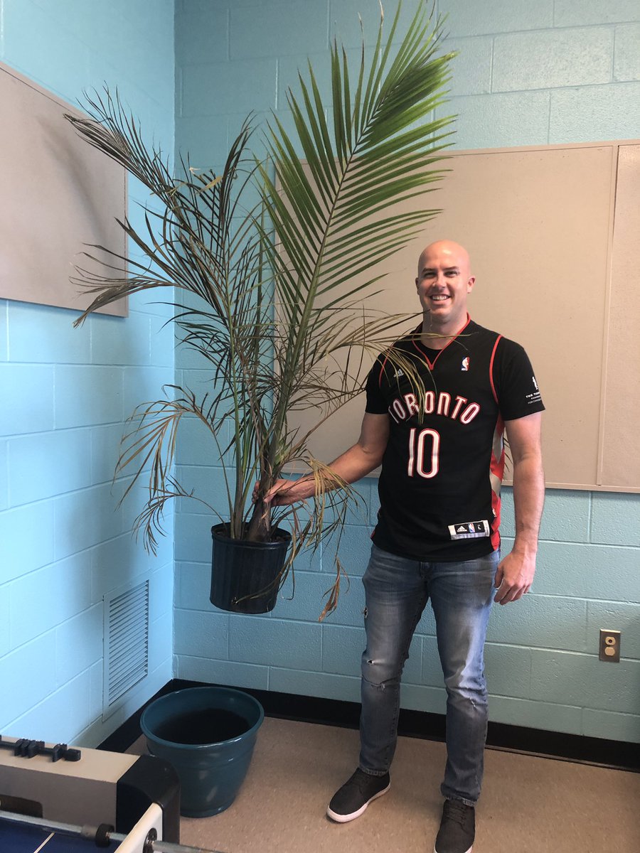 <a href="/IEWeldonSS/">IE Weldon SS</a> staff and students support the <a href="/Raptors/">Toronto Raptors</a> and  #WeTheNorthDay. We even have a house warming gift for Kawhi. #Kawhactus #WildcatsRock
