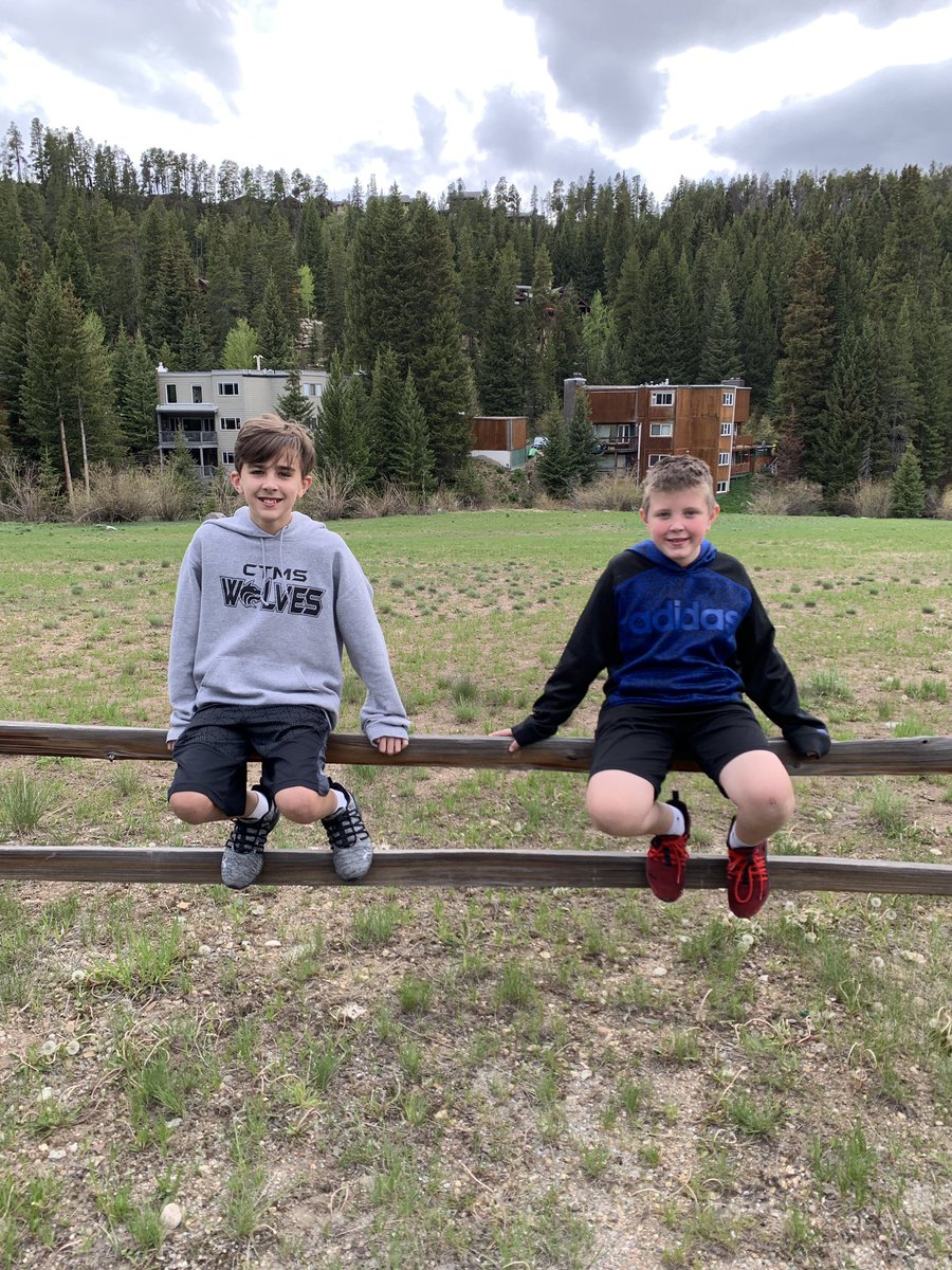 A Wolf and a Gator hanging out in Breckenridge! #WeAreGCISD365