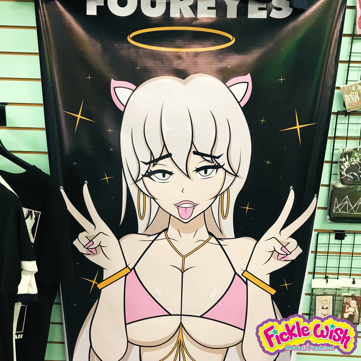 FickleWish's tweet photo. Tomorrow is @iiiiclothing’s last day! Be sure to snag what you’ve been eyeing, that includes these amazing posters for $125 each! 🚨
Hurry! Or you snooze, you loose 😈
#iiiiclothing #ficklewish #fiwi #streetstyle #streetfashion #hentai #indieartist #localartist #lastreetstyle https://t.co/WK8zryORqb