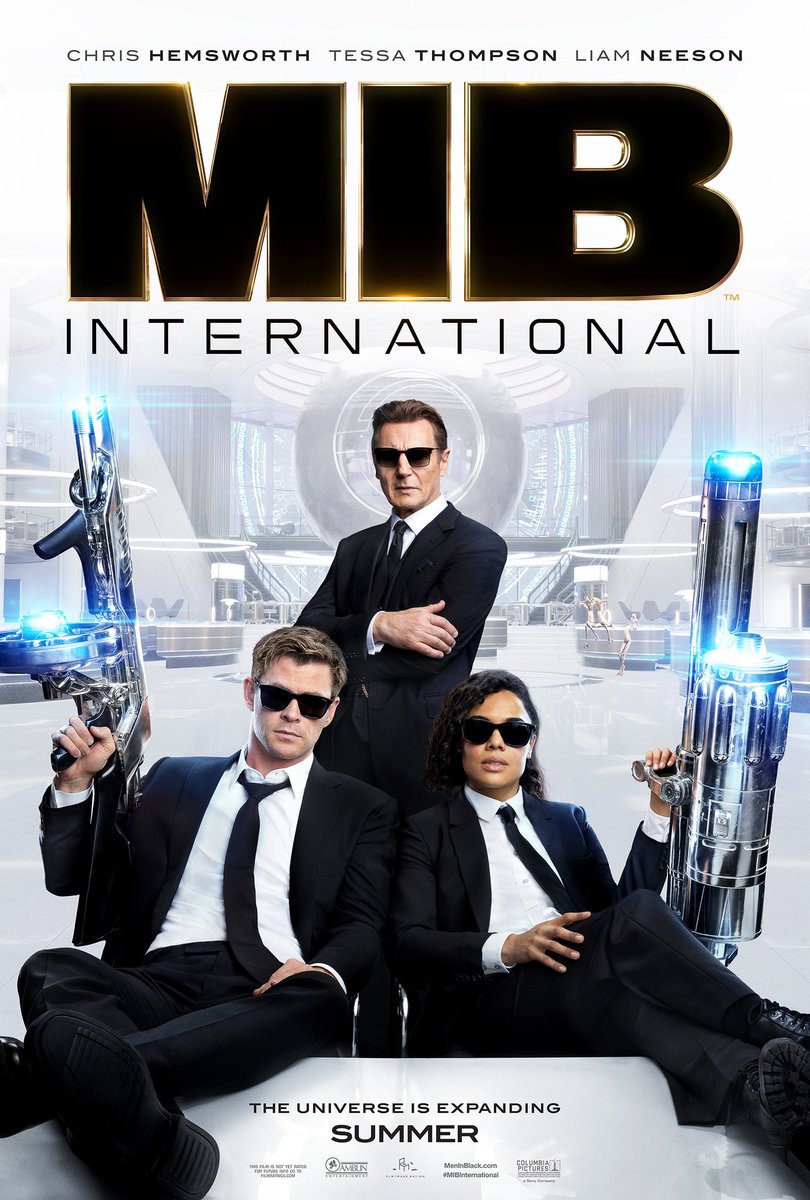 SilenceHome's tweet photo. Just saw M.I.B Internatational and it was lit lit! 😹😍
And dont get me started with @TessaThompson_x 😍😍
#MIB #movies #funny #MIBInternational https://t.co/rRJYqgXbJR