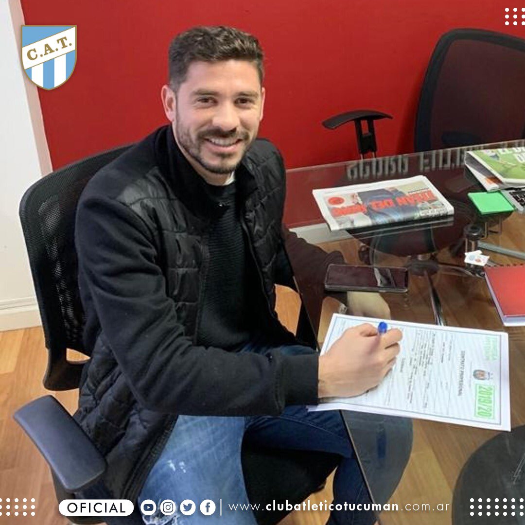 Sb_Palacios's tweet photo. #TXEM
José Luis Fernández es nuevo refuerzo de #AtlTucuman. El volante llega libre, luego de su paso por #DefensayJusticia.
Trayectoria: #Racing, Benfica 🇵🇹, #EstudiantesLP, Olhanense 🇵🇹, #GodoyCruz, #RosarioCentral y DyJ https://t.co/1UkcQXlbRv