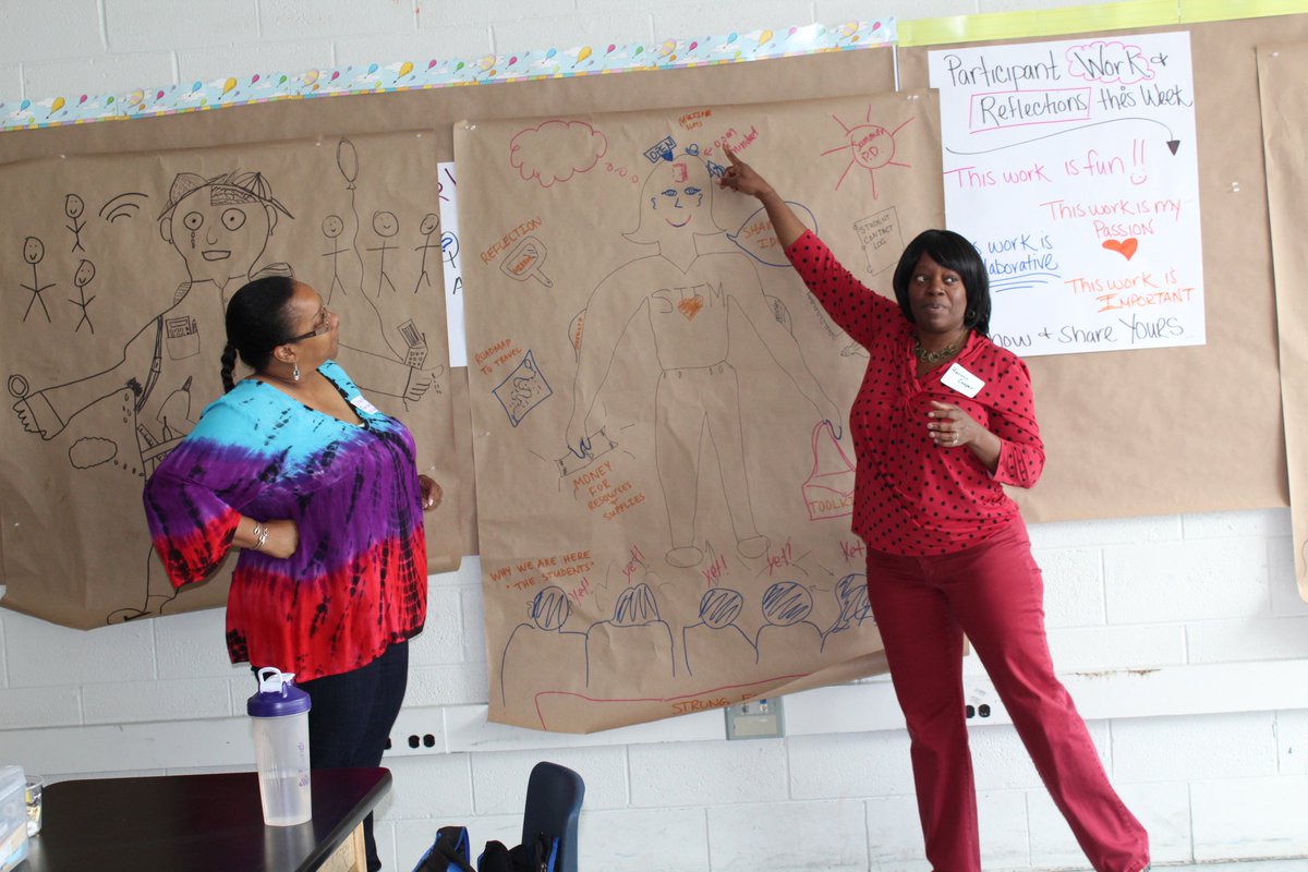 TGRFound's tweet image. #DidYouKnow our professional development program #TGREDUCreate provides free trainings for educators around the globe? In addition to workshops at our flagship #TGRLearningLab in Anaheim, CA, this week #STEMStudio expanded to Santa Fe, NM and Philadelphia, PA. #ReachMillions