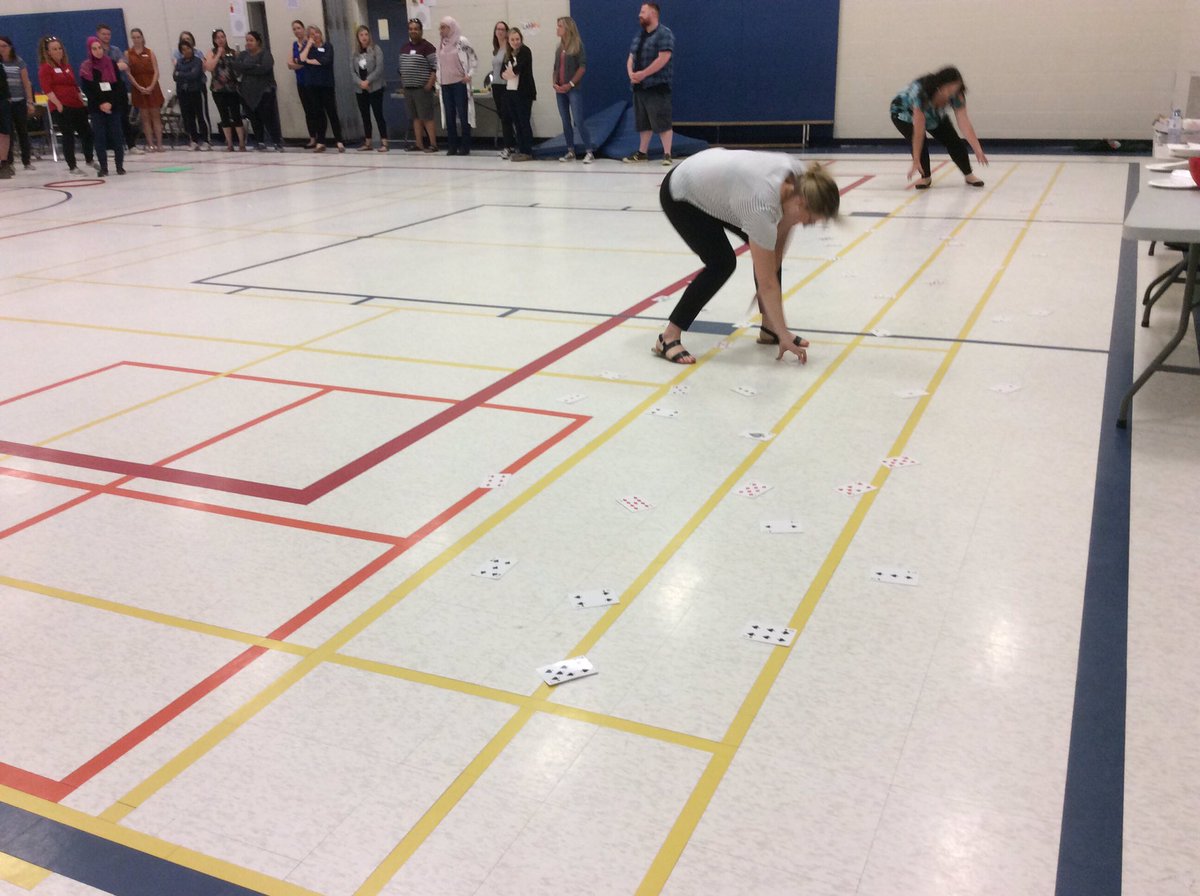 Training for summer Numeracy Camp staff #tvdsbmath #mathisfun <a href="/papasiderisb/">Bronwyn Papasideris</a> <a href="/principalcoach7/">@principalcoachtvdsb</a>
