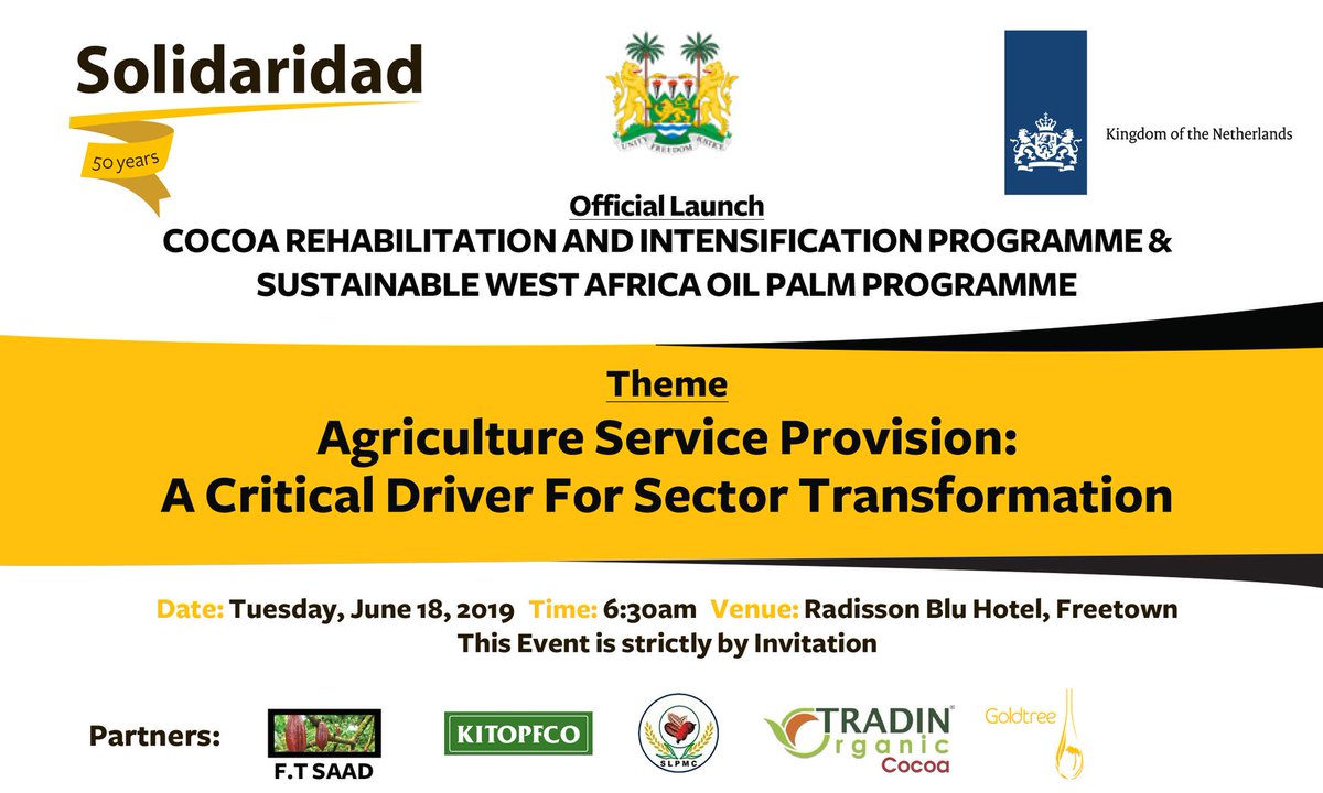 Solidaridad_wa's tweet photo. Official launch of #CORIP and #SWAPP by @Solidaridad_wa  with funding from @NLinGhana. #ChangeThatMatters @Solidaridad50 https://t.co/1mxO4q2gmj