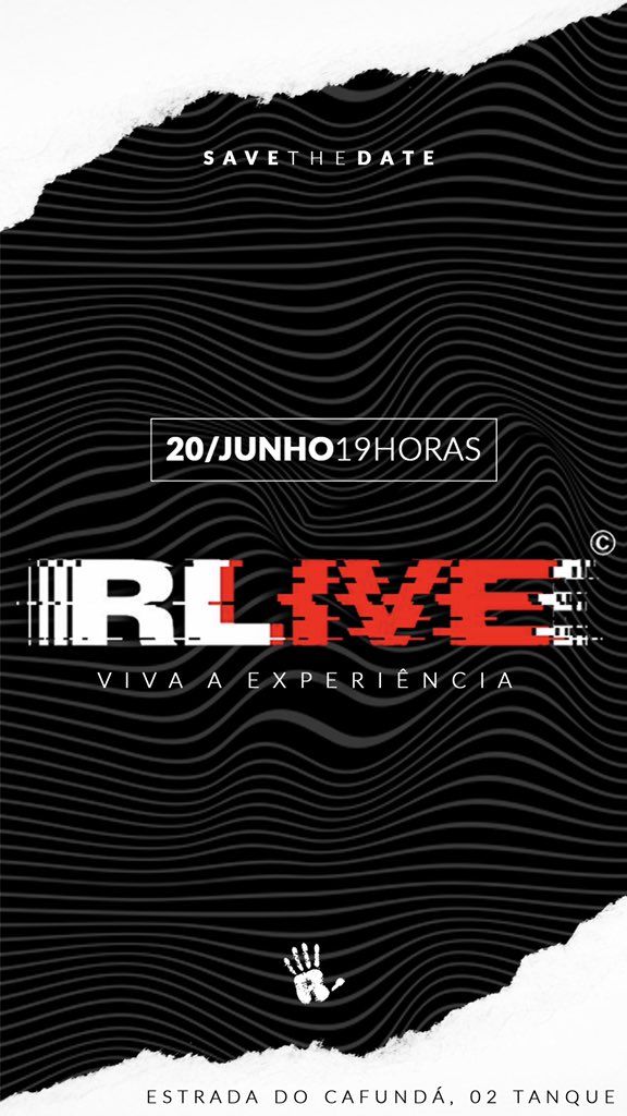 rlriodejaneiro's tweet photo. VOCÊ DISSE RL LIVE ?!?! 
Estamos preparando algo incrível pra essa quinta-feira! Vai ser imperdível, prepara seu coração!
Aproveita que é feriado, já vai chamando todo mundo que você conhece, para estar conosco nessa noite que será MEMORÁVEL!
#rllive #radicaislivres
#riodejaneiro https://t.co/zxWjgKhtks