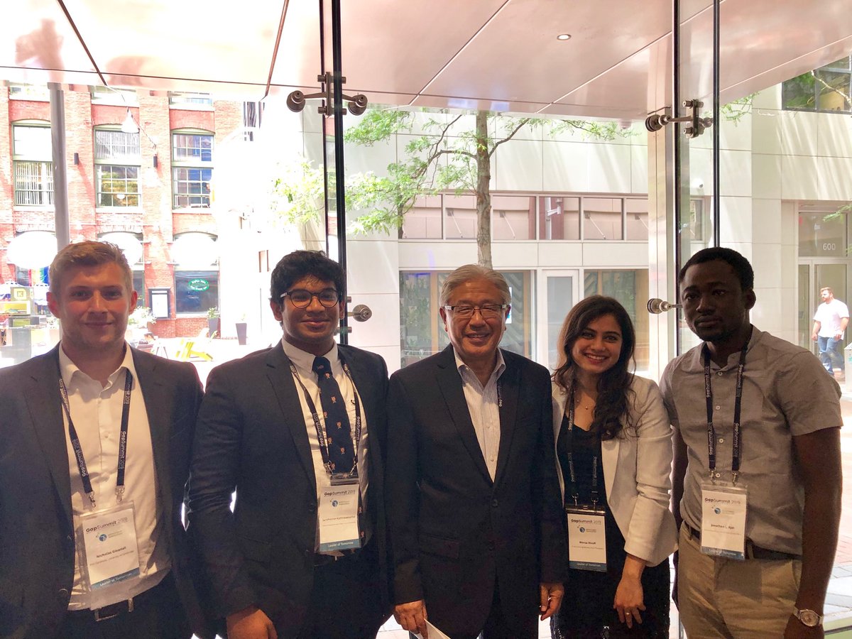 Delighted to meet and interact with bright, energetic, young scientists, innovators and entrepreneurs at the GapSummit for the Next Generation in Boston. Expect great things to happen from them.