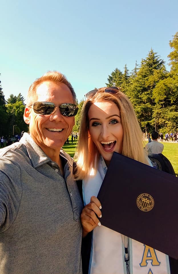Very proud of my daughter, Hannah...our newly minted Electrical Engineer! #UWGrad19  #STEMWomen