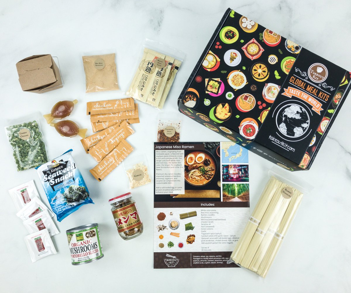 helloboxes's tweet image. Takeout Kit Subscription Box Review - JAPANESE MISO RAMEN - hellosubscription.com/2019/06/takeou… #subscriptionbox #TakeoutKit