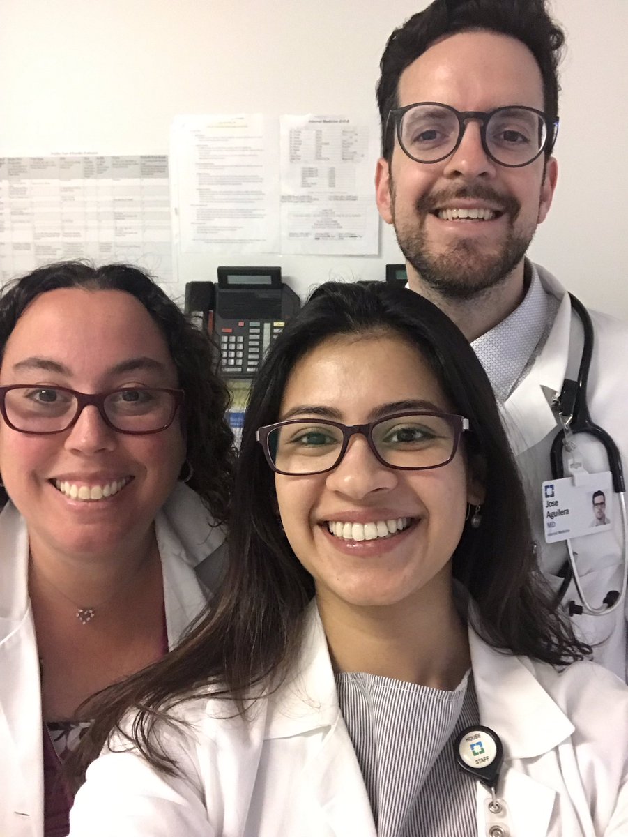 abbyWUim's tweet photo. Honored to spend time in #ProudToBeGIM clinic w @CleClinicMD #CCIMRP graduate &amp; soon to be #CardsFellow @joseaguilerah during his last Y week as an IM resident! Many thanks to #Ambreen for capturing the moment just after the great big hug!! @CCF_IMCHIEFS @JollyMD_GIM @erikahuttce https://t.co/xUvw11nbB0