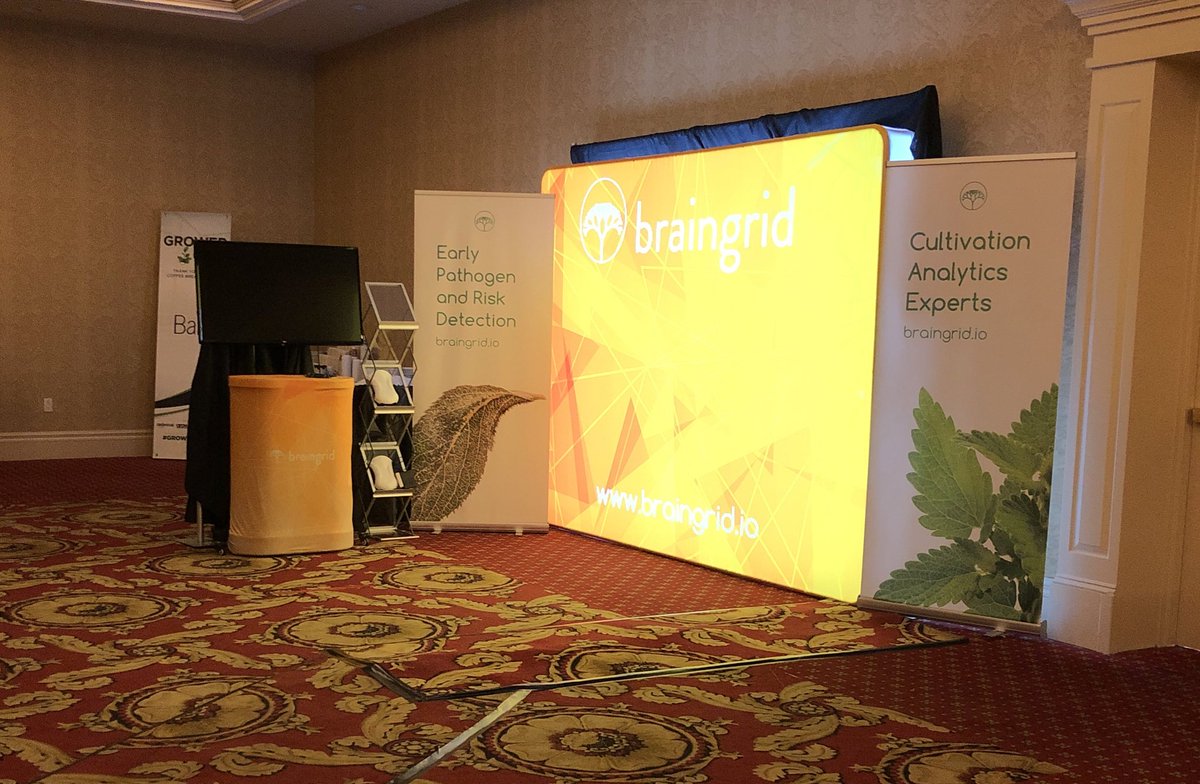Braingridltd's tweet photo. Shedding (literal) light on yield at #GrowerDay19.  See you tomorrow! https://t.co/UtU5nBSZNz