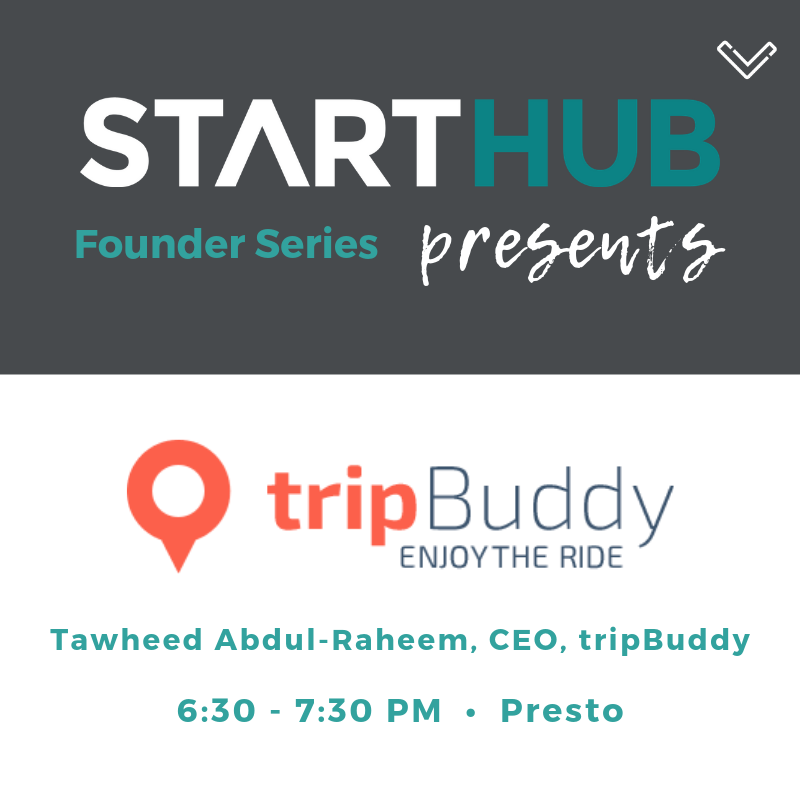My_InnoStudio's tweet photo. Join us THURSDAY at 6:30 for this month's @StartHubBoston Founder Series. This month, we're welcoming Tawheed Abdul-Raheem, CEO of @tripbuddyapp, a carpooling platform that encourages employees within the same organization to carpool together to work!

https://t.co/A9Y2yR4Zmb https://t.co/iTqR2zDS7D