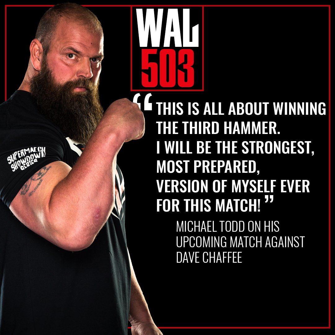 WALUnderground's tweet photo. Almost game day! This Thursday, #WAL503, is not an event miss. Watch at 8pm EST on @brlive! #WALNation #WALStrong
Link Here: https://t.co/dMwSFQazX0 https://t.co/1nfF43AnhE
