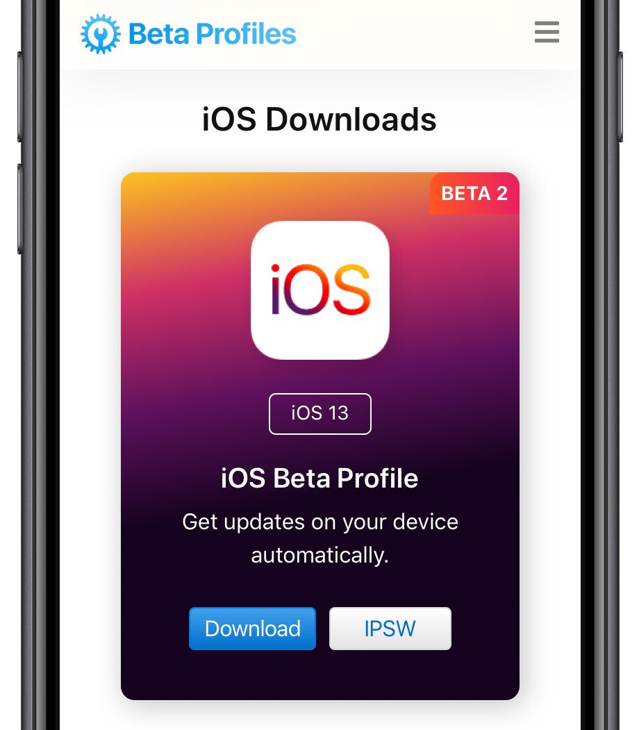 ios 10 beta configuration profile download