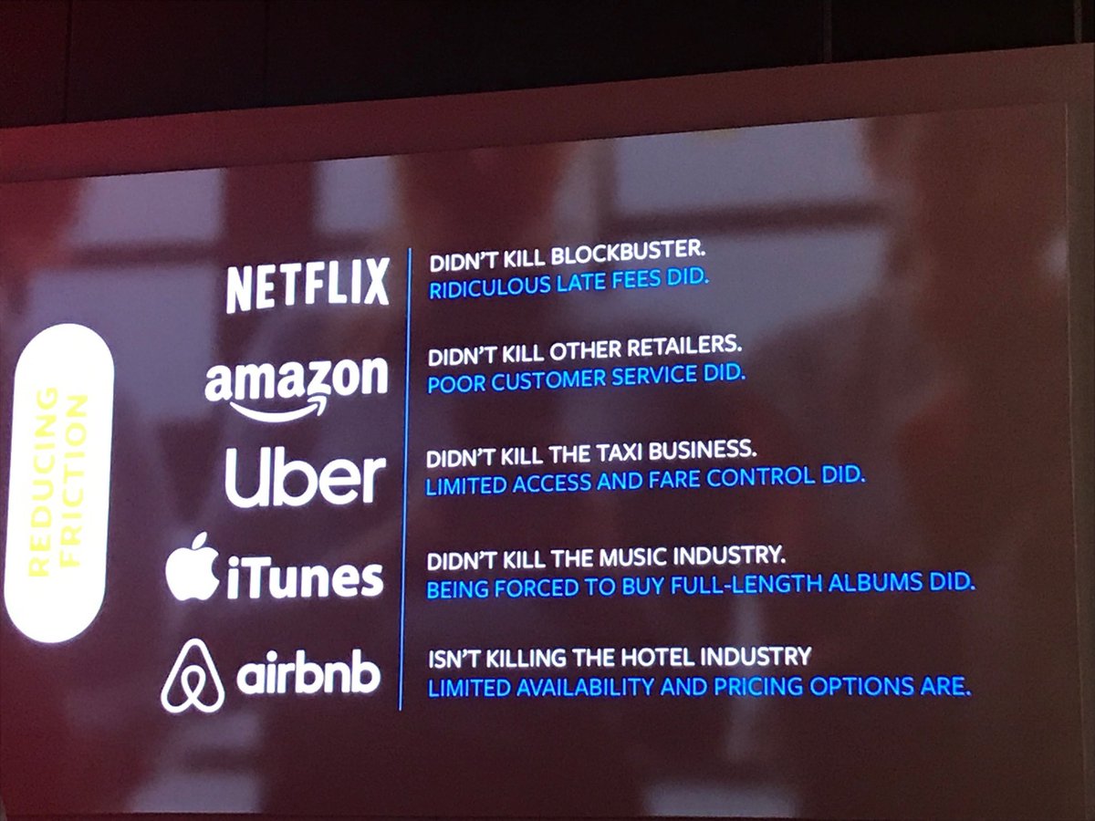 Great summary of what killed iconic brands...they all stopped being consumer centric.