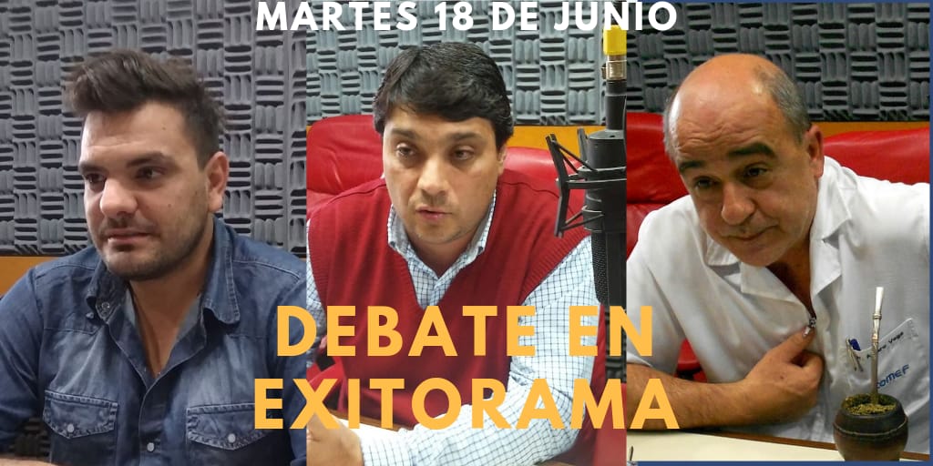 exitorama's tweet photo. En medio de gran expectativa mañana debaten en la 33 desde las 10 de la mañana el Dr Álvaro Vega del @fafloridauy El precandidato @CStopingi del @PNACIONAL Y @lanzadib de @Ciudadanos2019 del @PartidoColorado . https://t.co/cnZfDwtg7Z