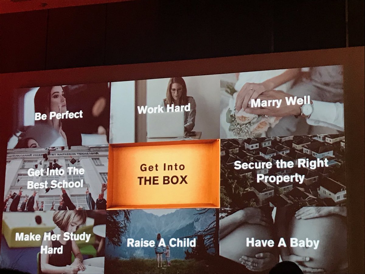 Congratulations to P&amp;G for an amazing case study at wwd around SK-ll and norms that women globally are held too