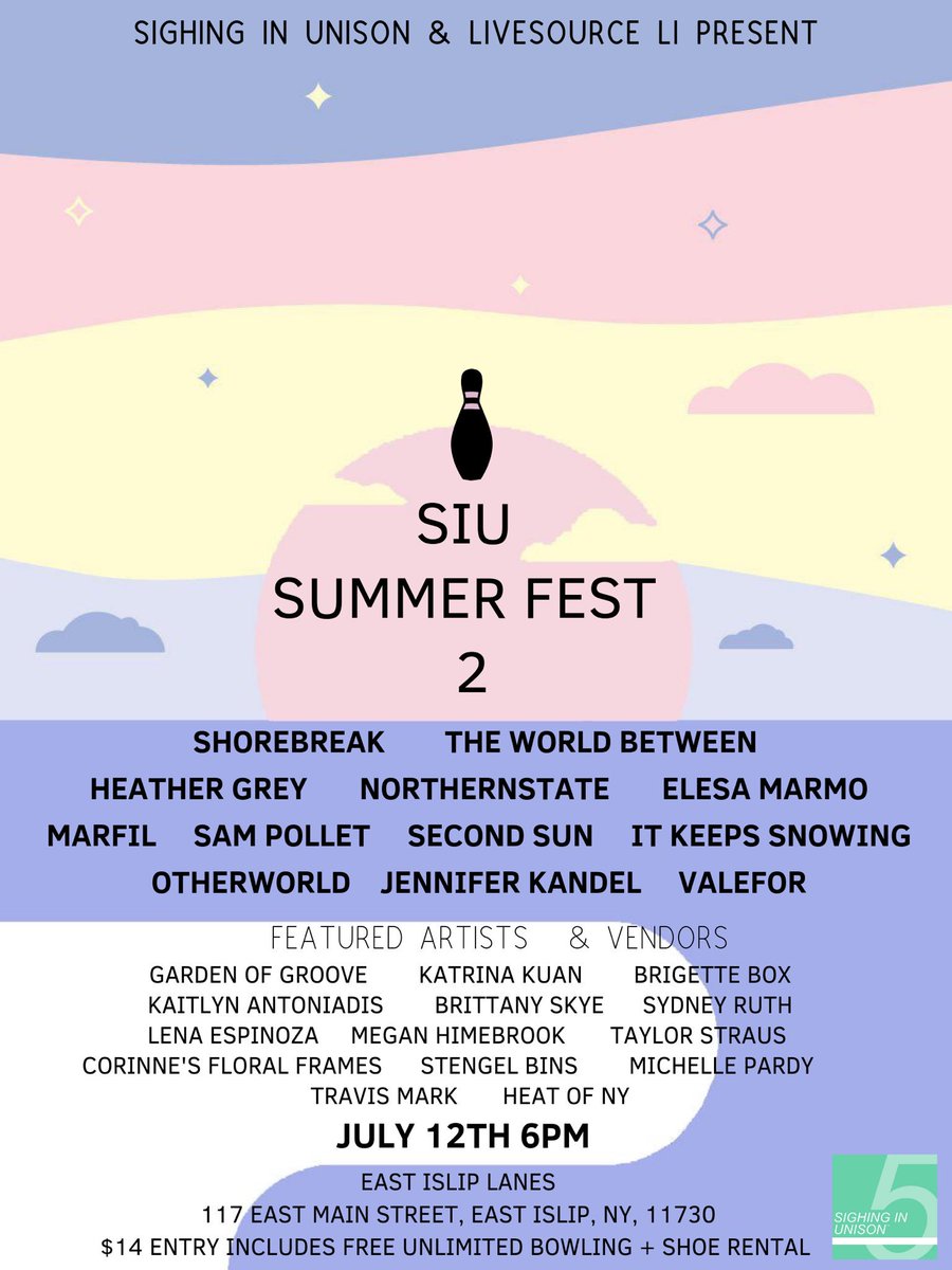 We’re just under a month away from this fest @ EI Lanes. Definitely going to be Fyre🤙