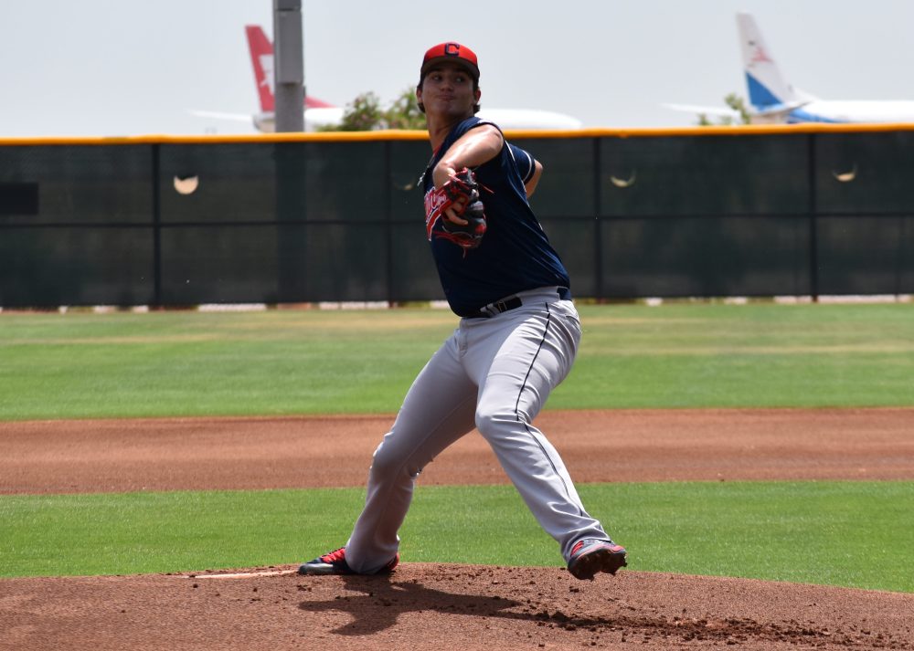 CleGuardPro's tweet photo. Mahoning Valley Scrapper RHP Ethan Hankins didn't disappoint in his first start of 2019. Hankins had a lot of hype coming into the season &amp; certainly lived up to it tonight vs Batavia. He sat at 94-95 topping out at 97.

- 4.0(IP) 0H 0R 0ER 1BB 4SO (63 Pitches 43 Strikes) #Future https://t.co/lPP50q7Ki5