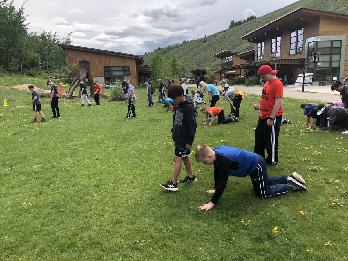 Szydlowskim's tweet image. The kindness of CPS students...a @tetonscience staff member lost a wedding ring on this field today and our kids helped look for it.   Unfortunately, no luck yet but the effort was appreciated. #TetonsCPS #CPSbest