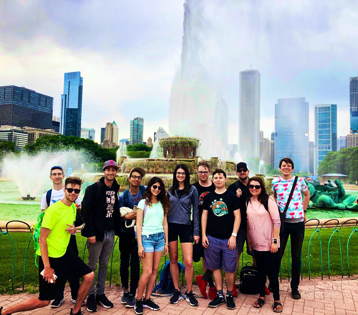 thepokefairy's tweet image. TPF fam takes on Chicago. 🙌🏽🌎🔥#GOFest2019