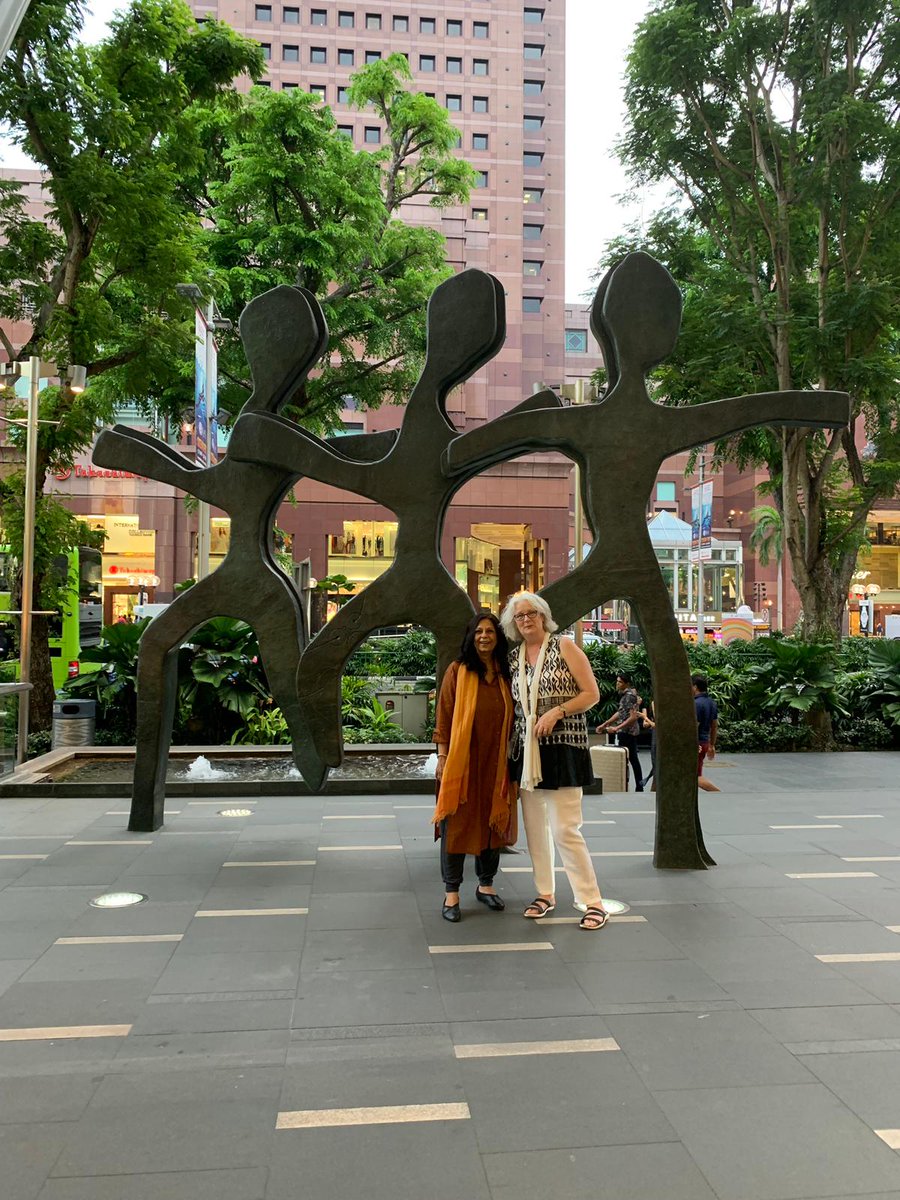 Primedforlife's tweet photo. Fantastic start to Singapore trip! Walking up and down famous Orchard road talking non stop Early Years with  Vashima Goyal :)  The Botanical Gardens this morning then school visit for lunch. My favourite time to visit! https://t.co/e4SGuTyGnR