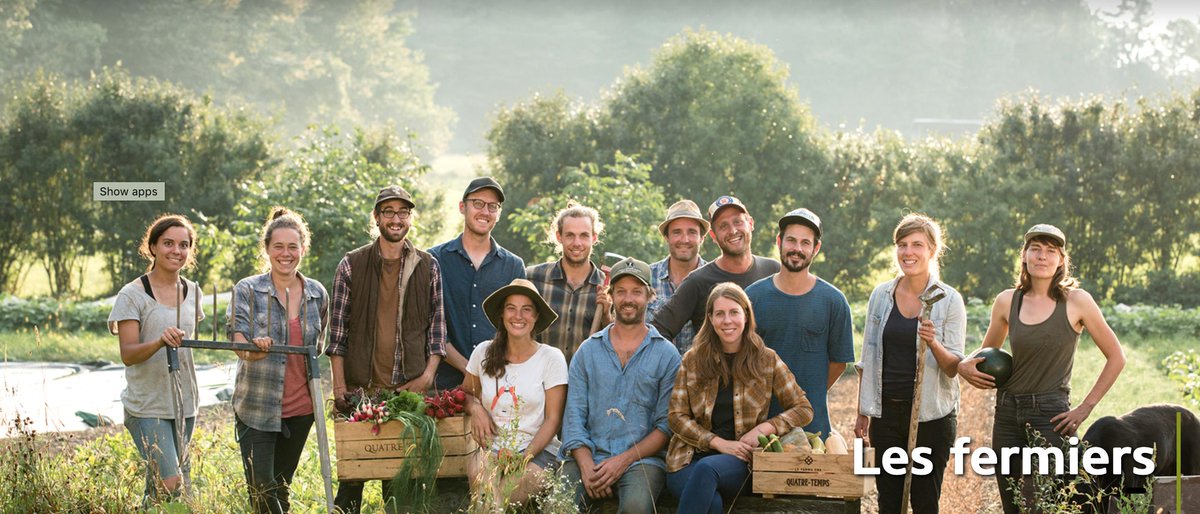Un autre membre de notre équipe à la télé! Maxime &amp; ses amies de la Ferme des Quatre Temps à l'émission Les Fermiers (saison 2, épisode 😎. Vous pouvez le regarder ici: bit.ly/2ZraVpG.
Pour en savoir plus sur cette ferme:
fermequatretemps.com
ligneverte.net